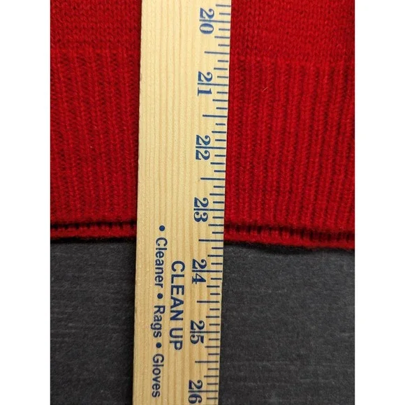 Vintage Middlebrook Park Sweater Red Holiday Ugly Sweater Grandma Core Size M - Picture 9 of 13